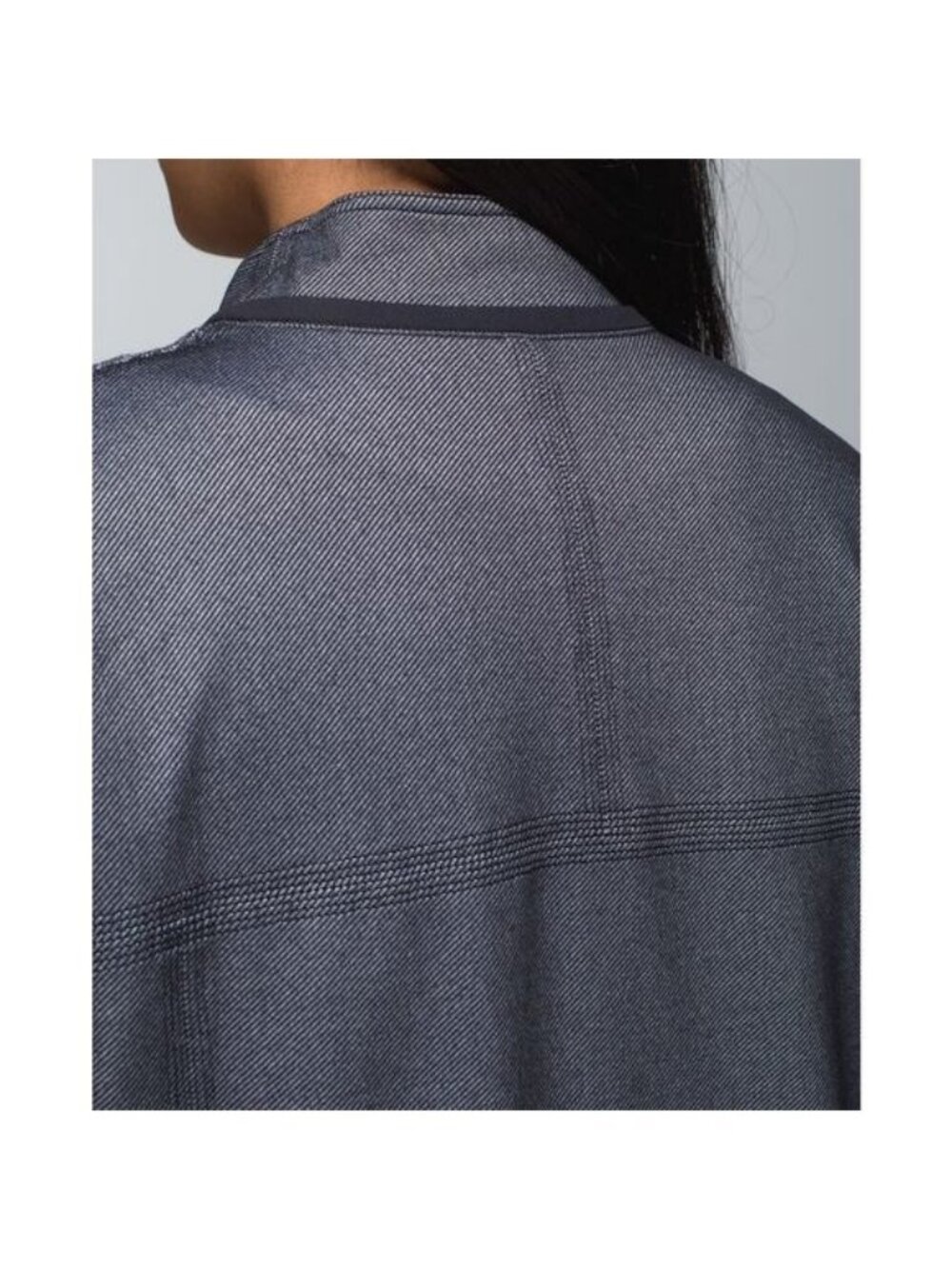 LULULEMON Cocoon Car Coat Size Small Black / Coco Pique Black - Picture 7 of 12